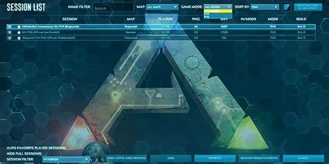 ark ascended nitrado server not showing up